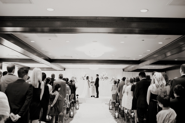 houstonian hotel wedding ceremony joyeuse photography