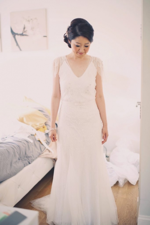 vintage bride style joyeuse photography