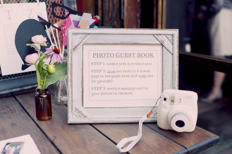 wedding photo guestbook joyeuse photography