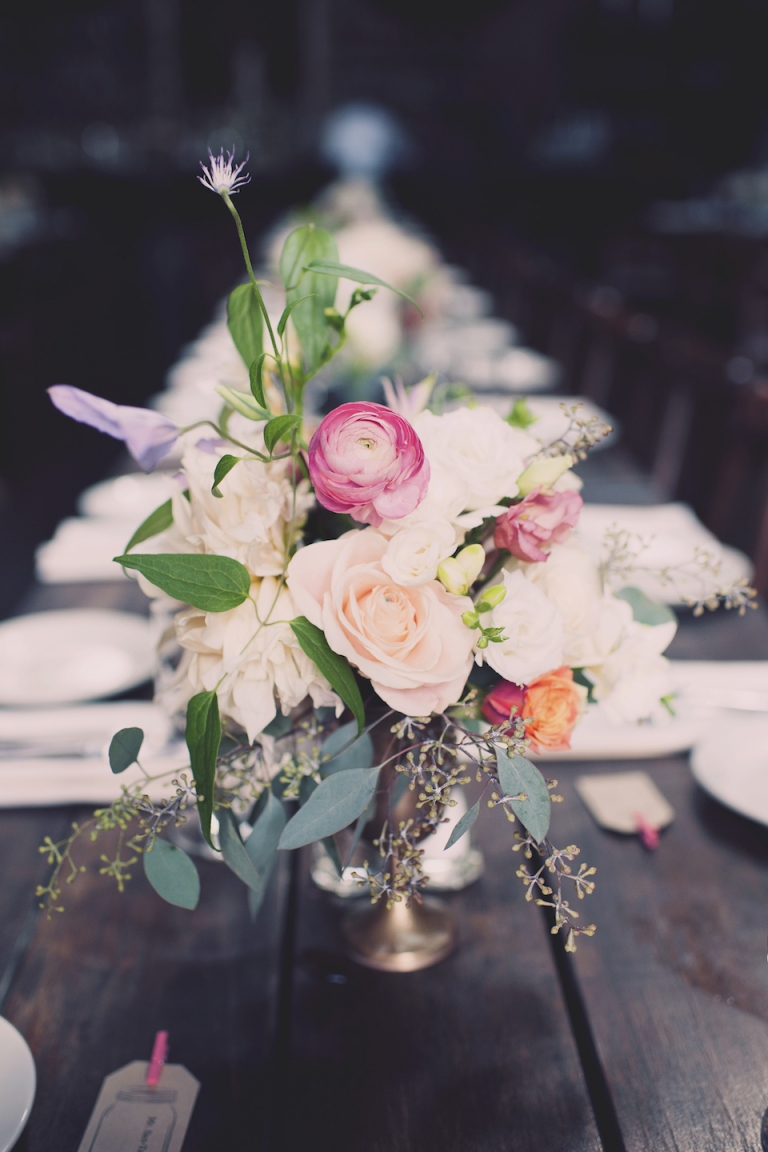 vintage wedding centerpieces joyeuse photography