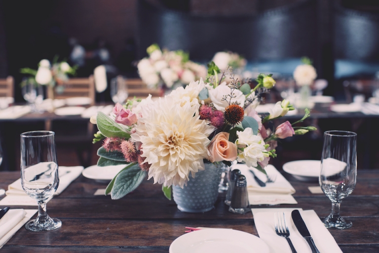 summer wedding centerpieces v