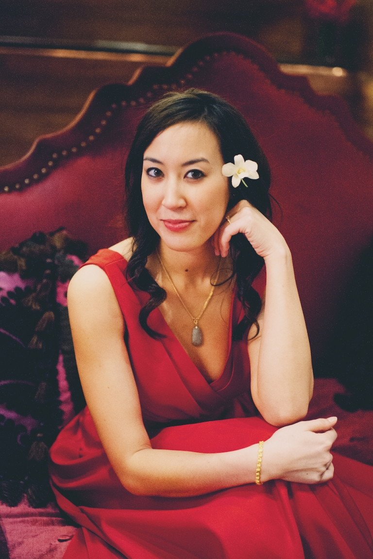 red wedding dress joyeuse photography