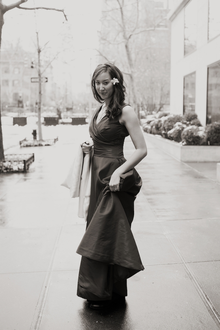 winter bride joyeuse photography