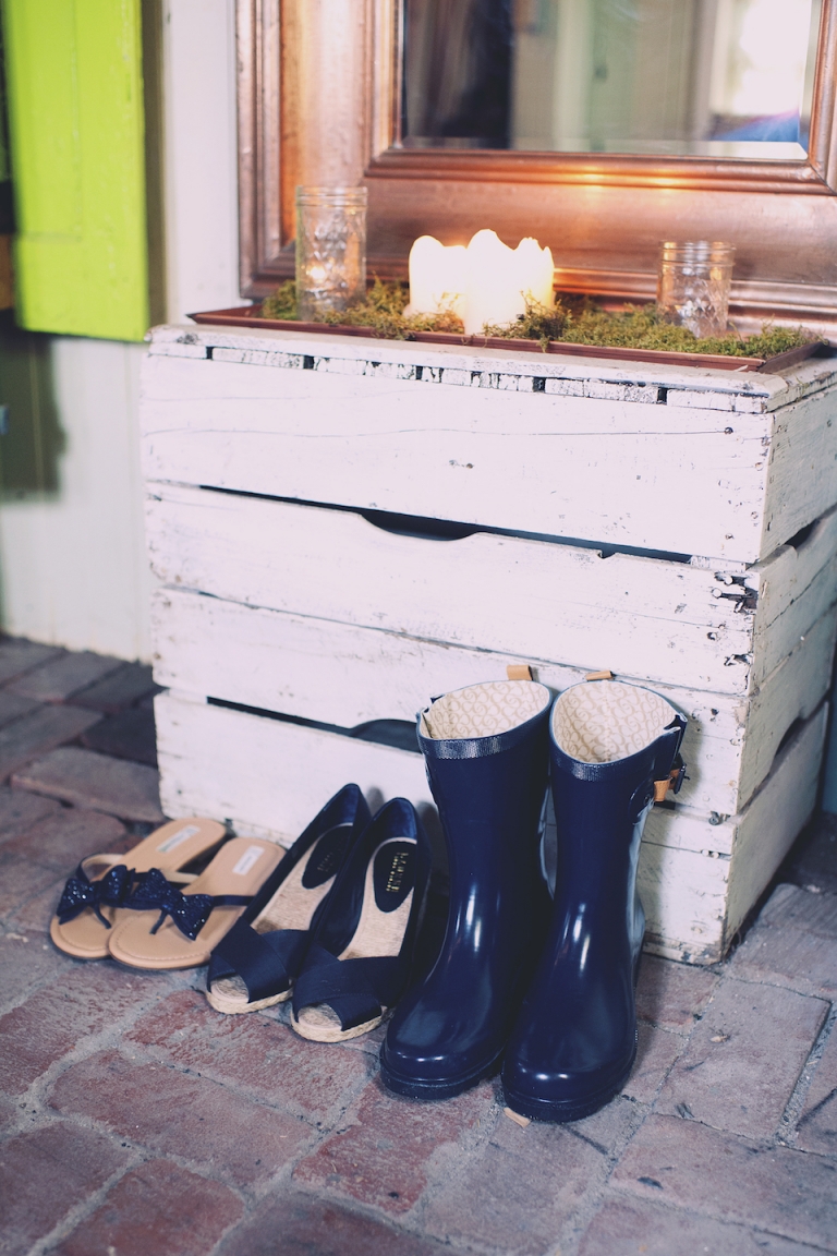 blue wedding boots joyeuse photography