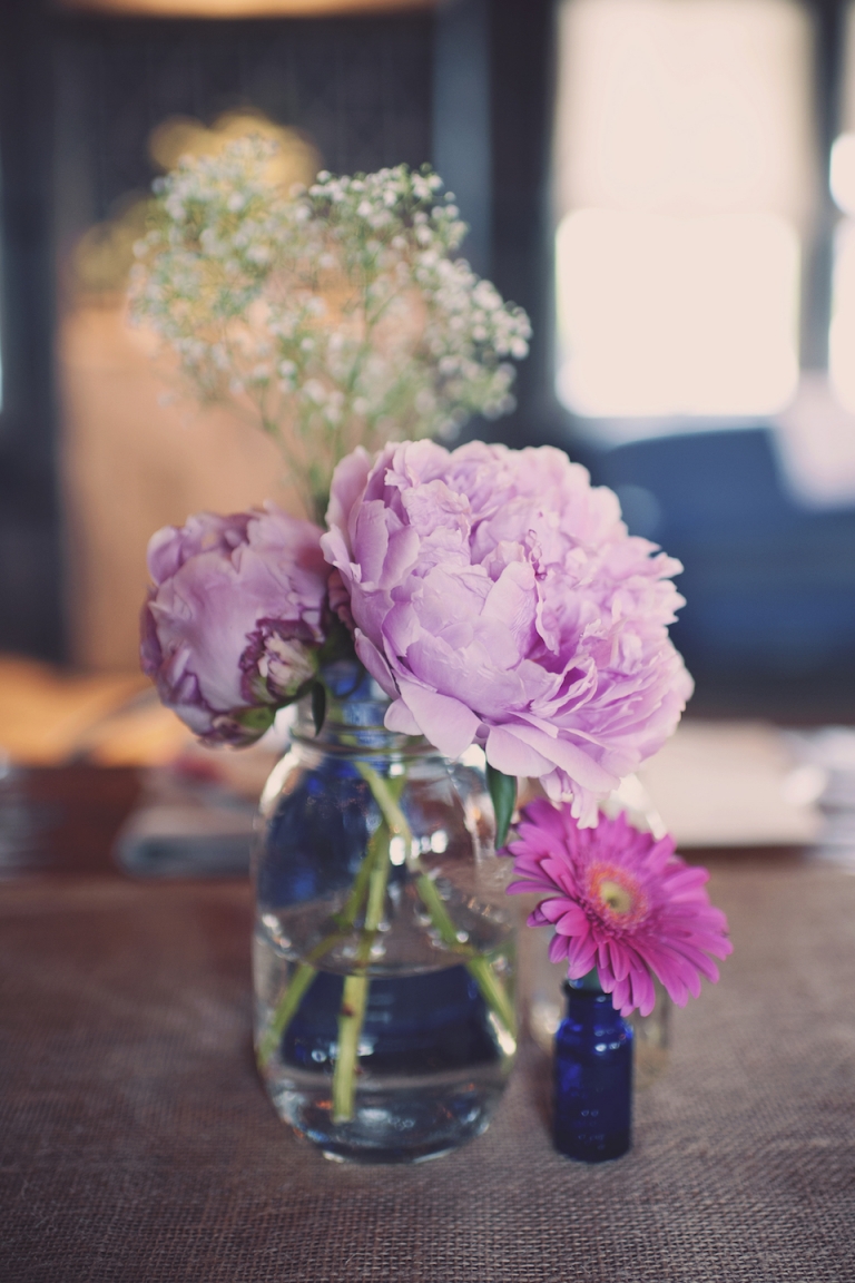 peony centerpieces joyeuse photography