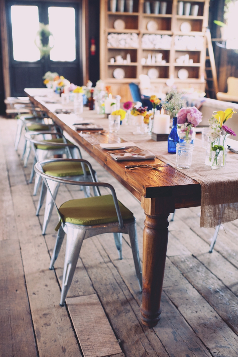 colorful handcrafted wedding joyeuse photography