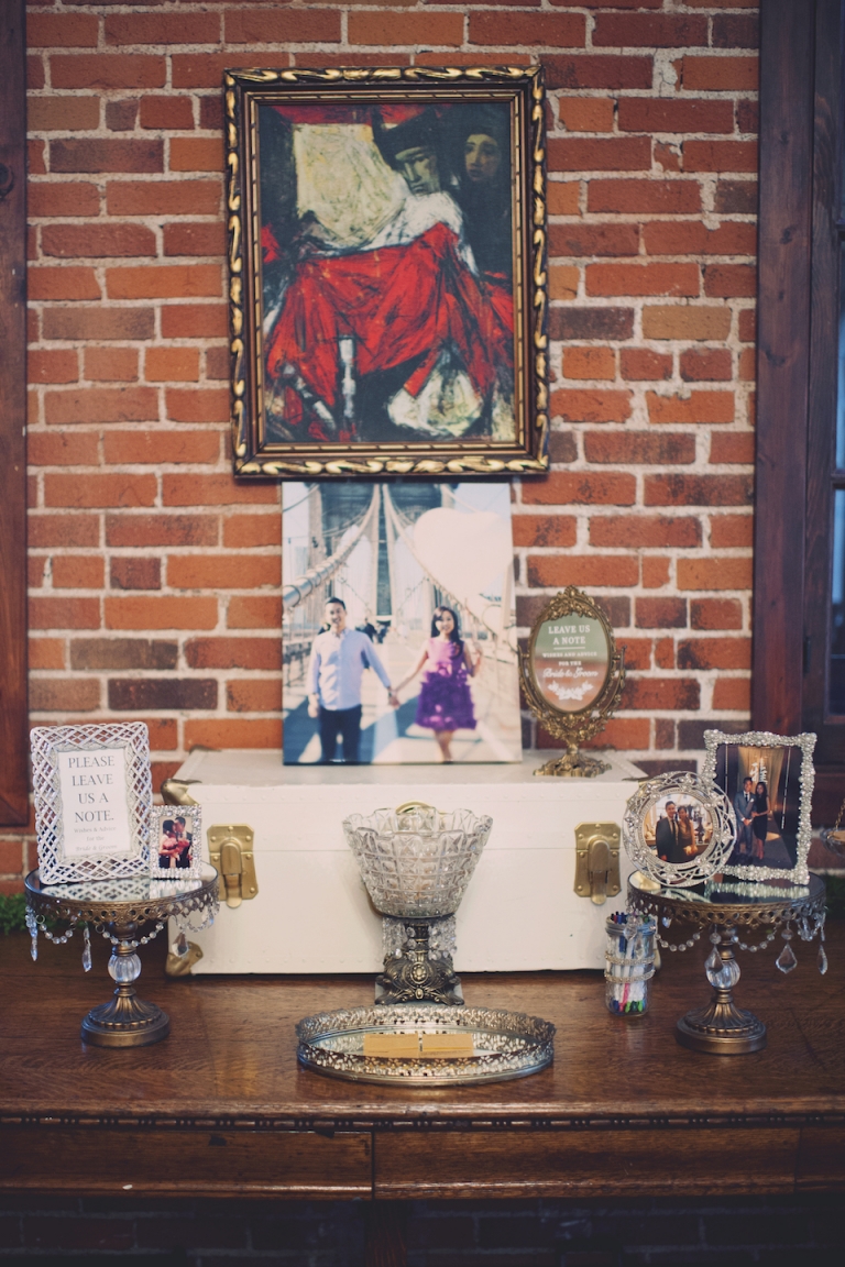 vintage wedding decor // joyeuse photography