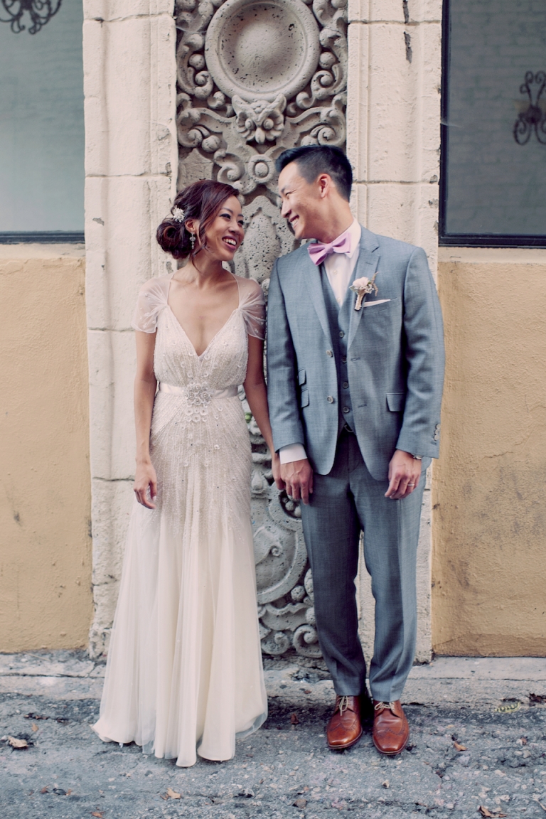 LA bride and groom // joyeuse photography